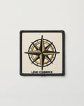 Compass Rose Patch in Sail Canvas — front