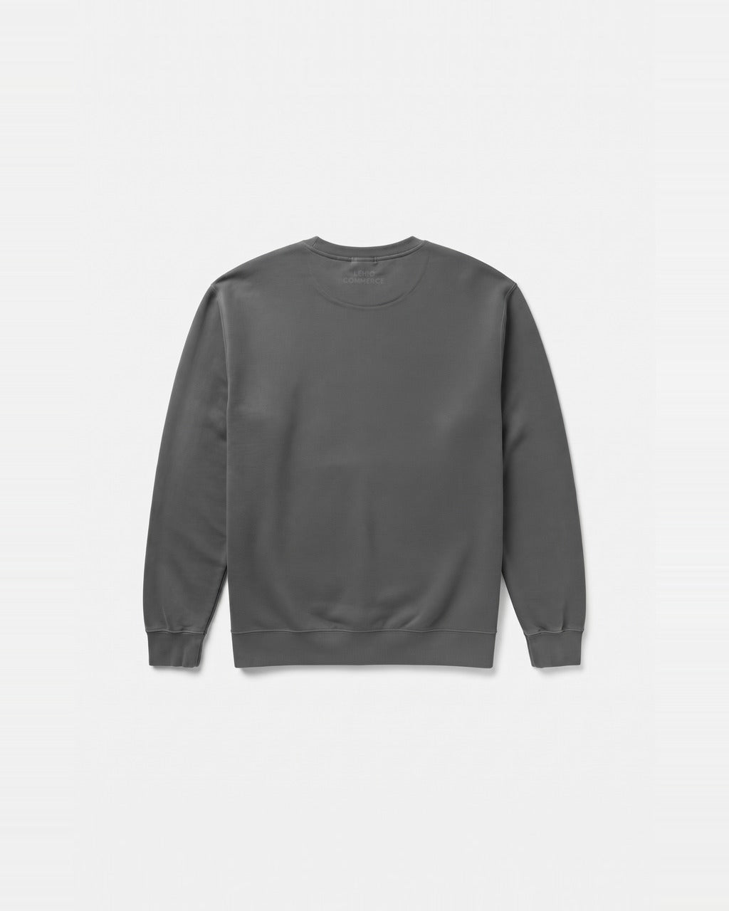 Skull and Oars Sweatshirt in Charcoal — back