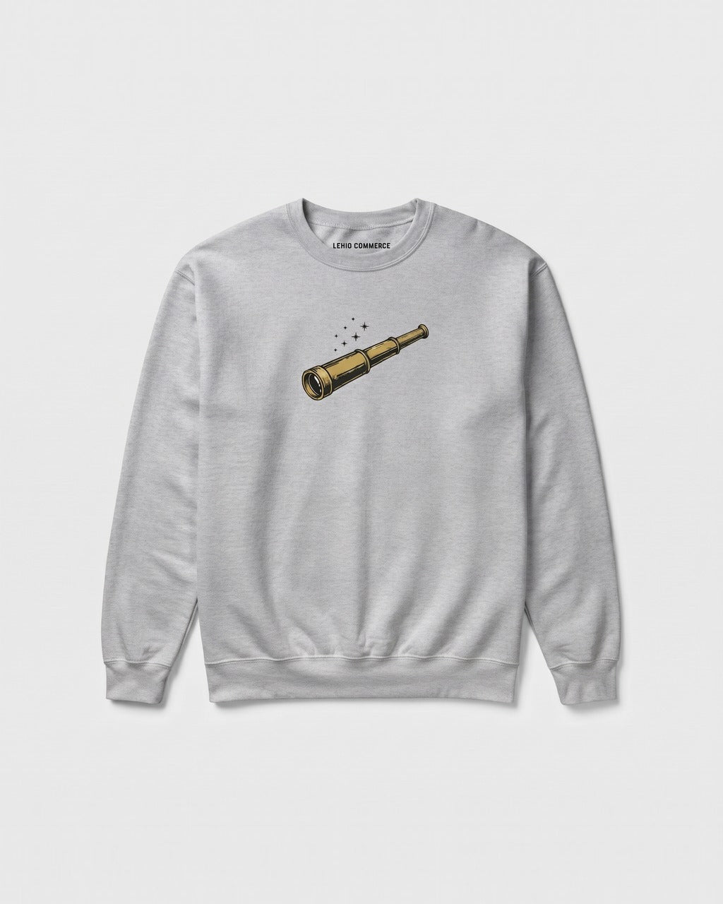 Spyglass Sweatshirt in Heather Grey — front