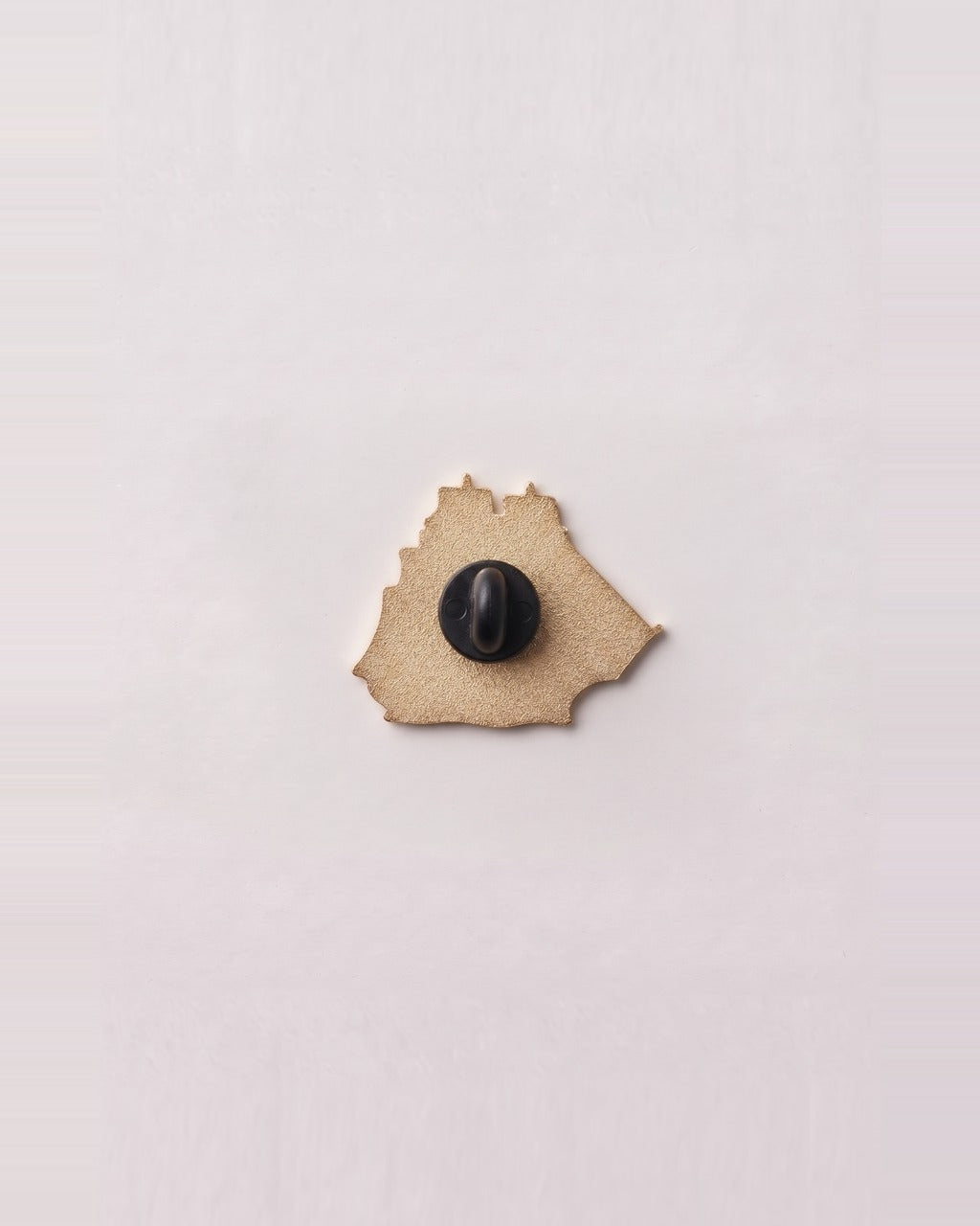 Tall Ship Pin in White — back